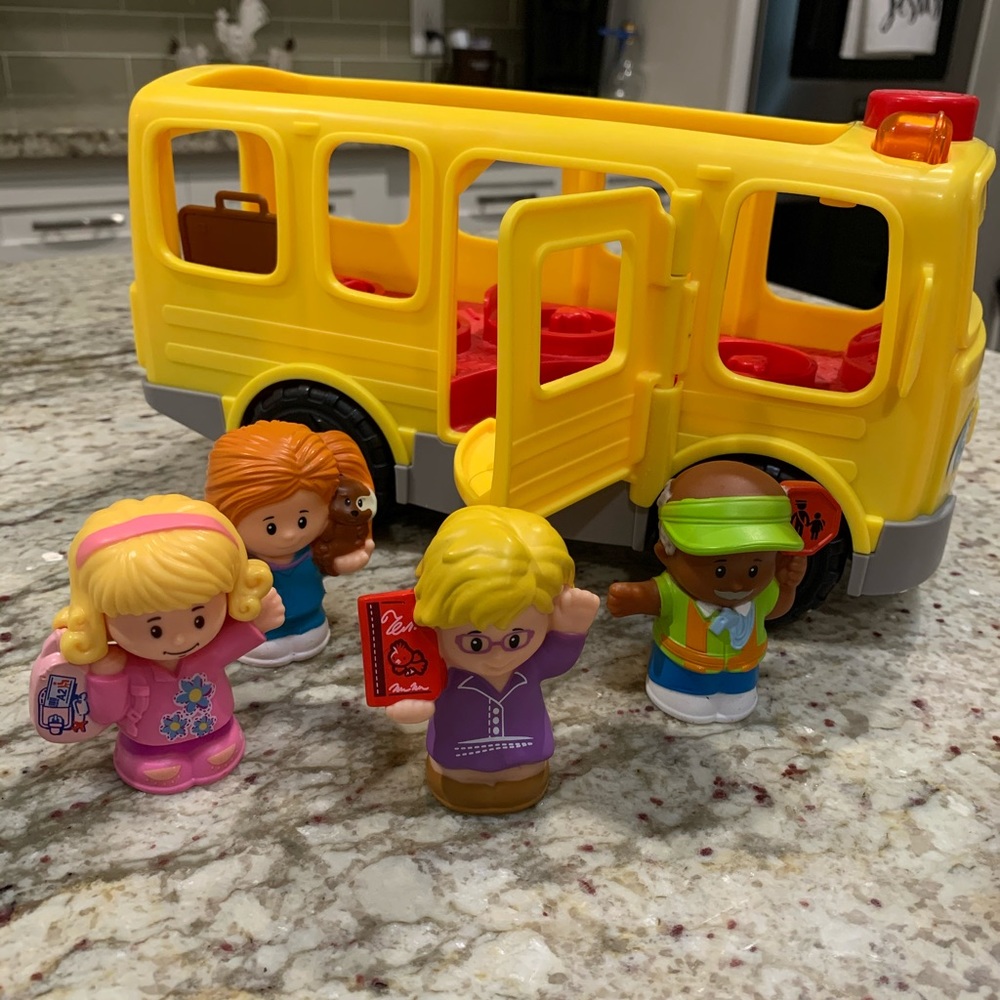 Fisher price little people school bus
